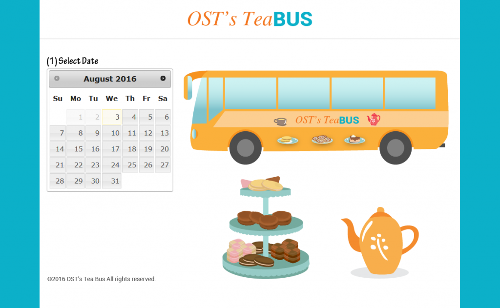 TeaBus Booking Software