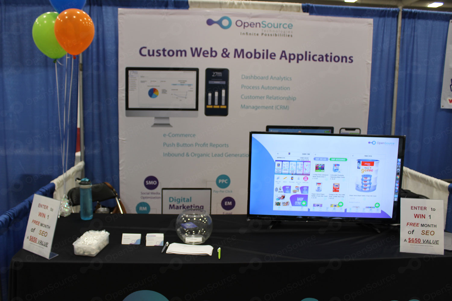 OpenSource Technologies (OST)  Meets The Public At The Montgomery County Business Expo