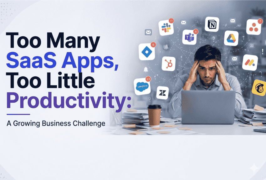 Too Many SaaS Apps, Too Little Productivity: A Growing Business Challenge