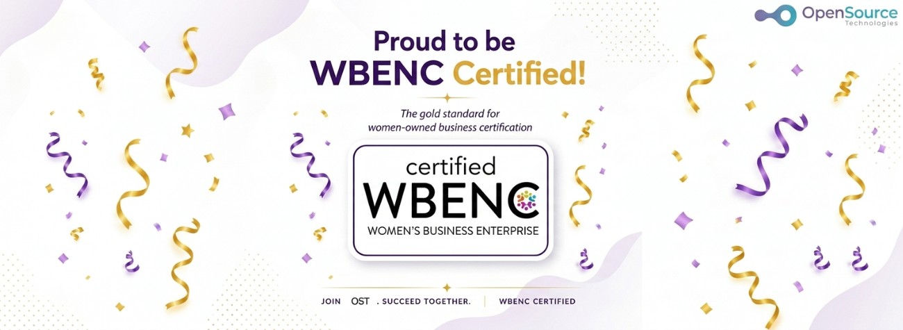 OpenSource Technologies Earns Prestigious WBENC Certification as a Women-Owned Business — cover image