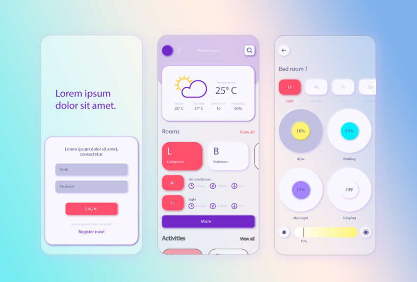 Discovering and Implementing Glassmorphism – One of 2021s Hottest App Design Features — featured image