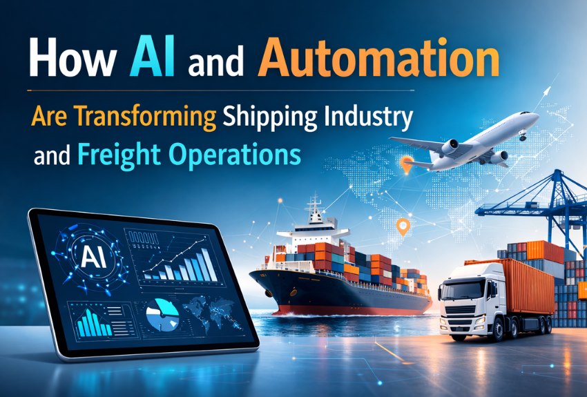 How AI and Automation Are Transforming Shipping Industry and Freight Operations