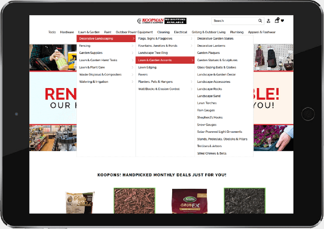 Decades of heritage, a modern e-commerce need.